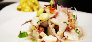 Fire and Ice Ceviche - Ola Restaurant
