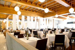 tables restaurant milos miami