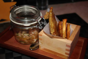 Tostones con Hamachi Ceviche - Pubbelly