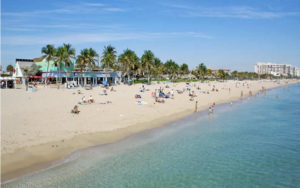 Lauderdale-by-the-sea beach
