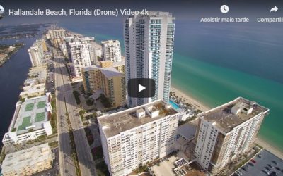 Video about Hallandale Beach Florida (Drone)