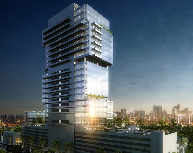 Optima Onyx Tower in Aventura tops out - AMG Realty