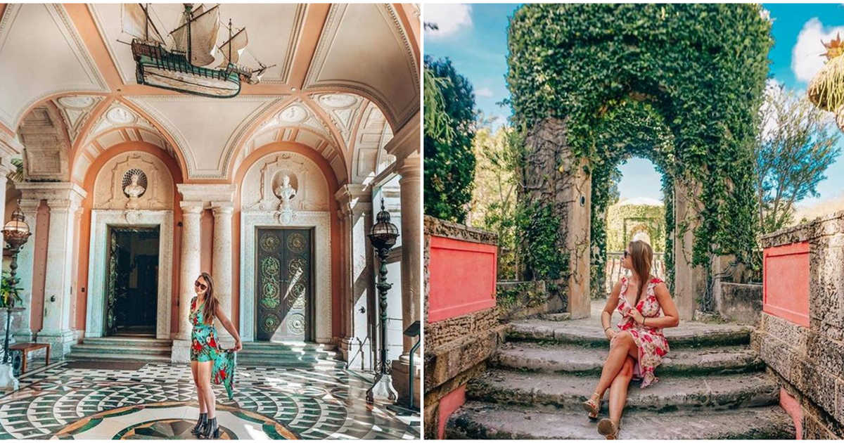 You can finally visit this stunning place in person: Vizcaya Museum and