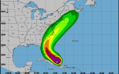 Storm Isaiah gains strength and becomes category 1 hurricane