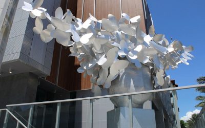 $1.6 Million Sculpture Installed At Milton Tower In Sunny Isles Beach, FL