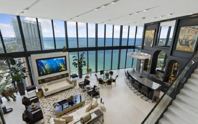 Four-car ’sky garage’ elevates Sunny Isles Beach penthouse