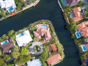 Miami waterfront homes
